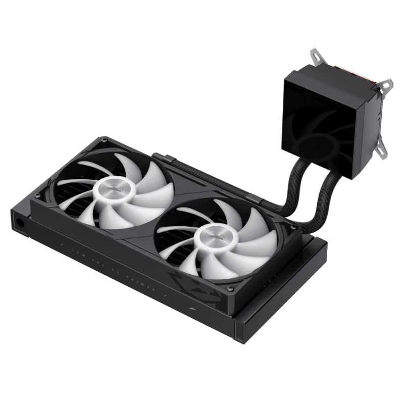 Gamemax CPU Liquid Cooler | GLACIER 240 LCD BK | Intel, AMD