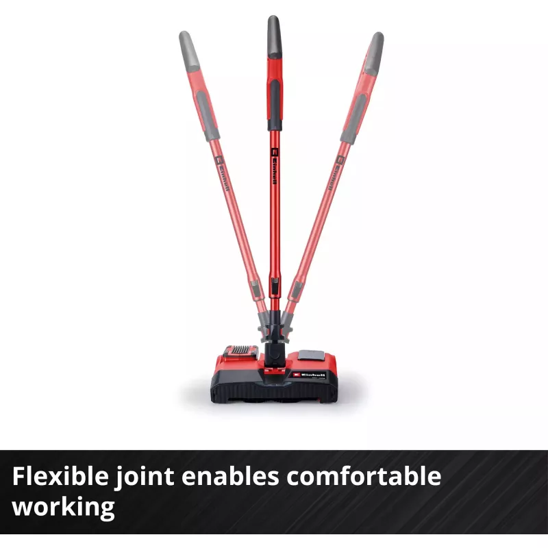 Einhell TE-FS 18 Li-Solo Cordless Stick Vacuum, Red/Black, Without Battery