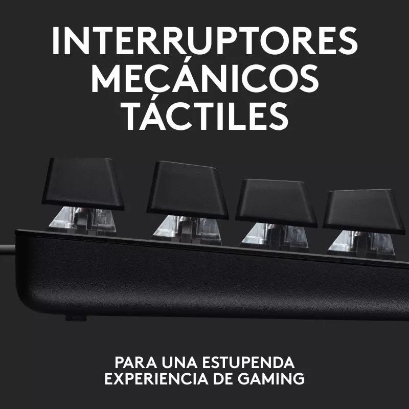 Logitech G G413 TKL SE, Wired, USB, mechanical switch, QWERTY, LED, Black