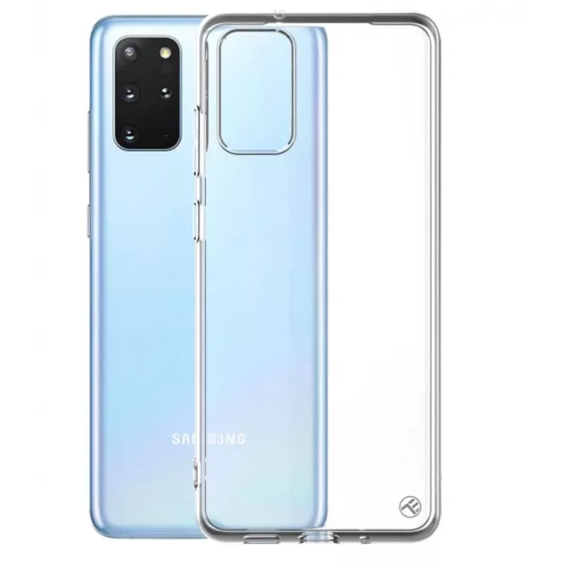 Silicone cover Tellur for Samsung S20 Plus transparent – soft protective case