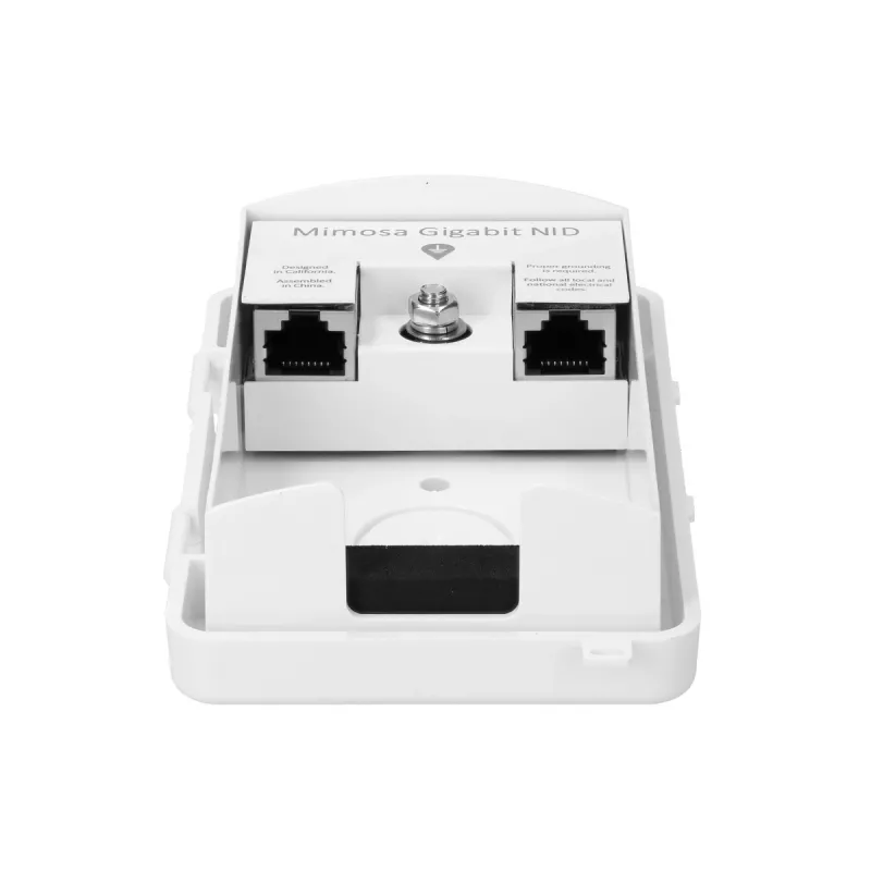Outdoor Interface, Lightning Rod with Grounding Mimosa NID, 2x RJ-45, Gigabit, IP54