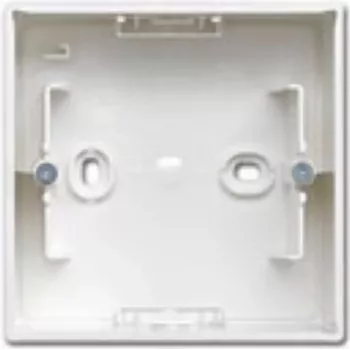 Surface-mounted accessory housing for switches, busch jaeger 1701-914, Busch‑balance SI Alpinweiß