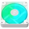 APNX FP1-120 WH 120mm ARGB PWM Case Fan - White