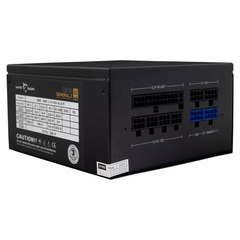 Power Supply Unit White Shark GPSU-750W General-2 750W