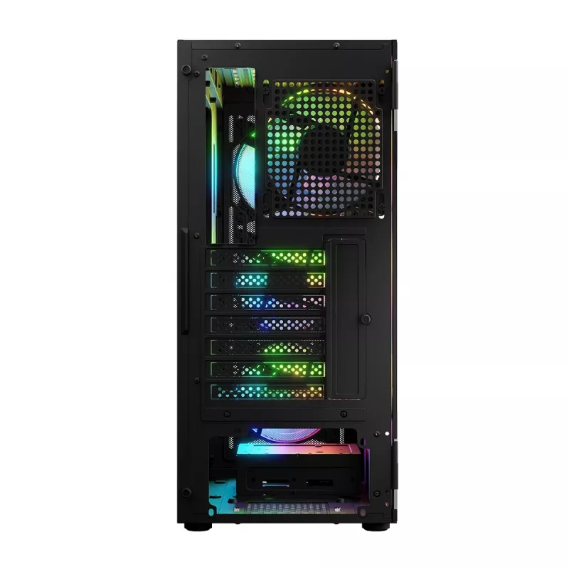 Computer Case Logic Concept Portos ARGB ATX Black