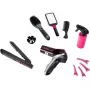 Theo Klein 10 Piece Mega brown Kids Hairstyling Beauty Kit Plastic Toy Set