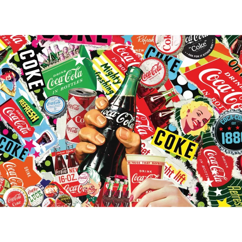 Jigsaw puzzle Schmidt Spiele Coca Cola is it! 1000 pieces