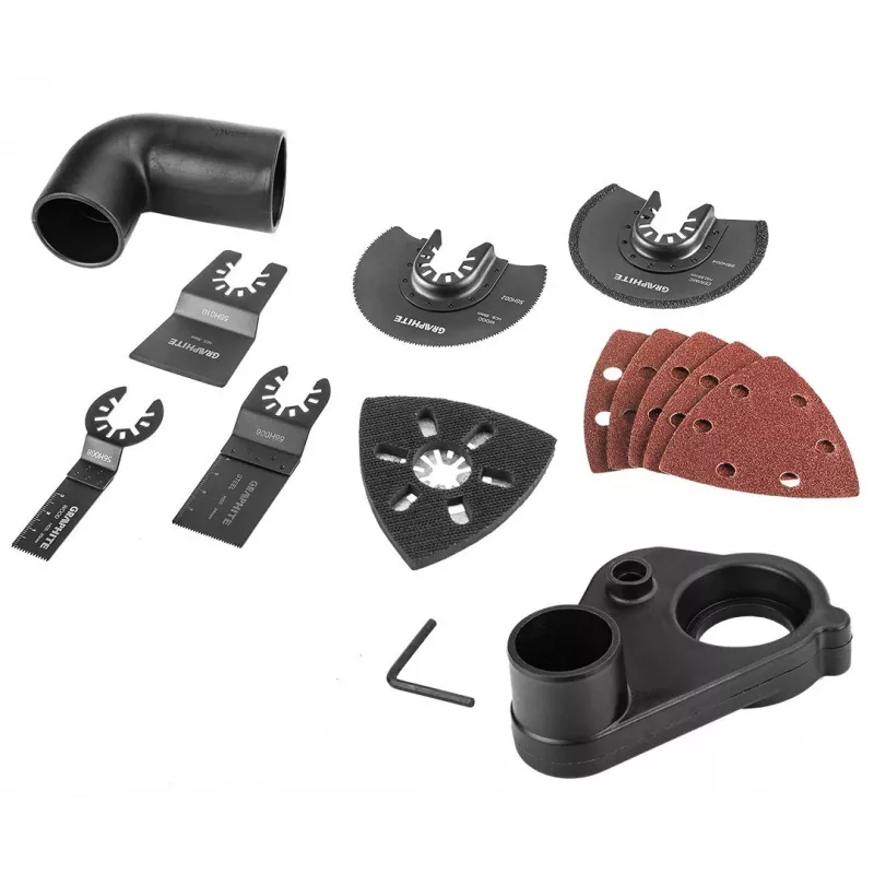 Portable sander Graphite 59G023 Depth 265 mm Weight 1.31 kg