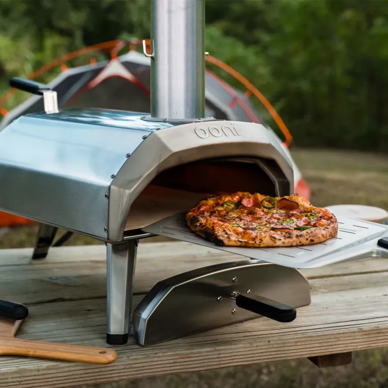 Ooni Karu 12, 1 Pizza/pizzas, Stainless Steel, 30 cm, 500 °C, 304,8 x 304,8 mm, 15 min