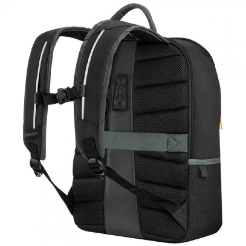 WENGER Next 23 Move 40,64cm 16zoll Laptop Backpack with Tablet Pocket Gravity Black