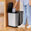 ROTHO Ribo Silver - pedal bin – 35l