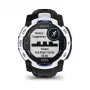 Smartwatch GARMIN Instinct 3.05 cm (1.2 inch) AMOLED 45 mm 390x390 px Touchscreen Black White GPS 4 GB 53 g Silicone band