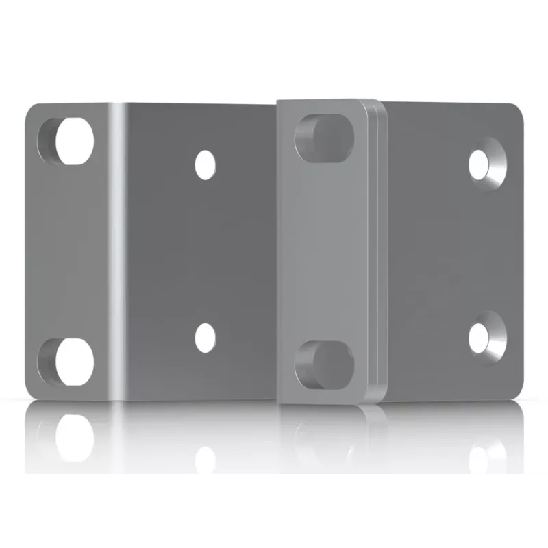 Mounting kit Ubiquiti UACC-Rack-Ear-1U Grey Galvanized steel