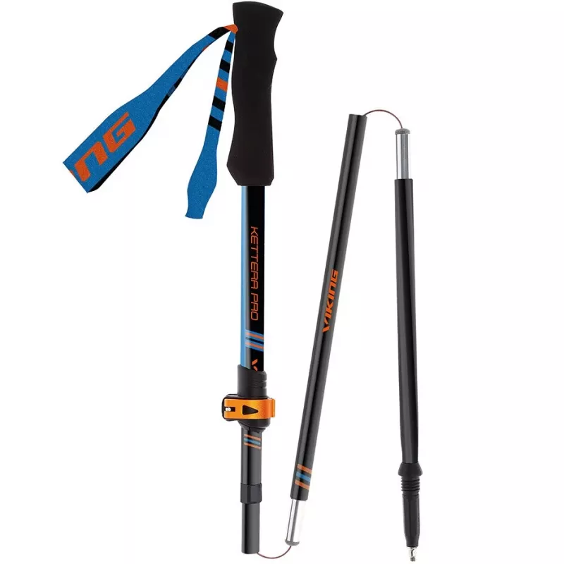 Trekking poles Viking Kettera Pro – adjustable Nordic walking poles, model 610/22/7712/15/UNI