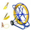 Extralink Cable Pulling Pilot 13mm 100m, Fiberglass FRP, Diameter 13mm, Length 100m, Yellow