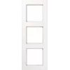 Wall plate/switch cover JUNG A5583BFWW — white thermoplastic, 85×227 mm