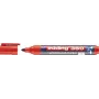 Marker Edding e-360 red — dry-wipe whiteboard marker, dual tip 1.5 mm & 3 mm