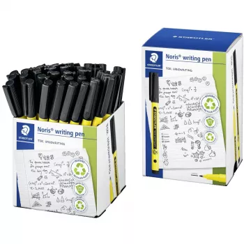 STAEDTLER Fineliner Noris writing pen black 0.6mm Fein