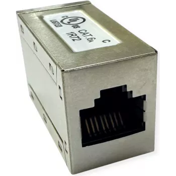 ROLINE RJ45 Coupling Shielded Cat.6A Silver (21.17.3101)