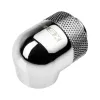 Adapter 90° XSPC G1/4 inch male to G1/4 inch female, swivel, chrome