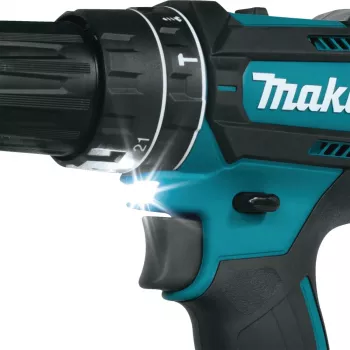 Makita DHP482RFX9 - Impact Drill/Screwdriver Bit - Cordless - Chuck Key 13 mm - 62 N·m - 2 Batteries, Charger Included - 18 V (DHP482RFX9)
