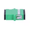 Extralink SC/APC Duplex Adapter, Single-mode, Green