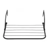 Attachable rack JATA HTEN2403 Black Polypropylene Stainless steel
