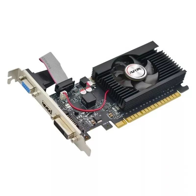 Graphics Card AFOX Geforce GT710 4GB DDR3 64-bit DVI HDMI VGA Low Profile V3