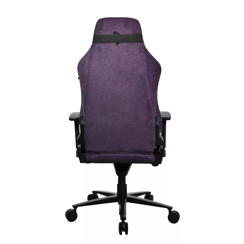 Gaming chair Arozzi Vernazza SoftFabric Purple — ergonomic design, adjustable armrests and height