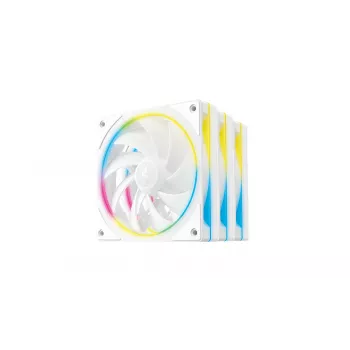 Computer case Fan DeepCool FL12 SE WH 12 cm White 3 pcs