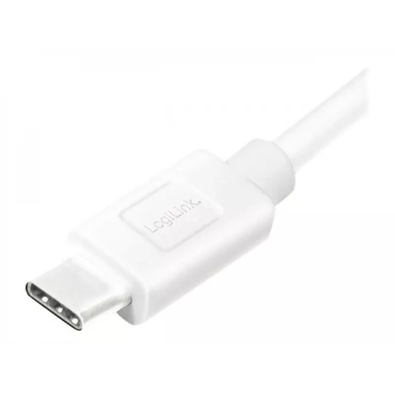 USB Cable LogiLink CU0175 USB 3.2 Gen 1 1.5m USB A USB C White