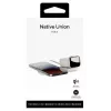 Indoor 2-in-1 Wireless Charger native union Voyage 2-In-1 Wireless Charger Sandstone USB smartphone compatibility light grey