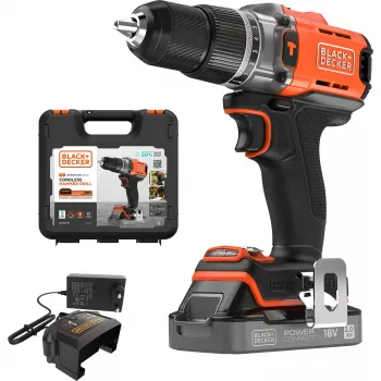 Drill Black & Decker BCD383D1XK-QW