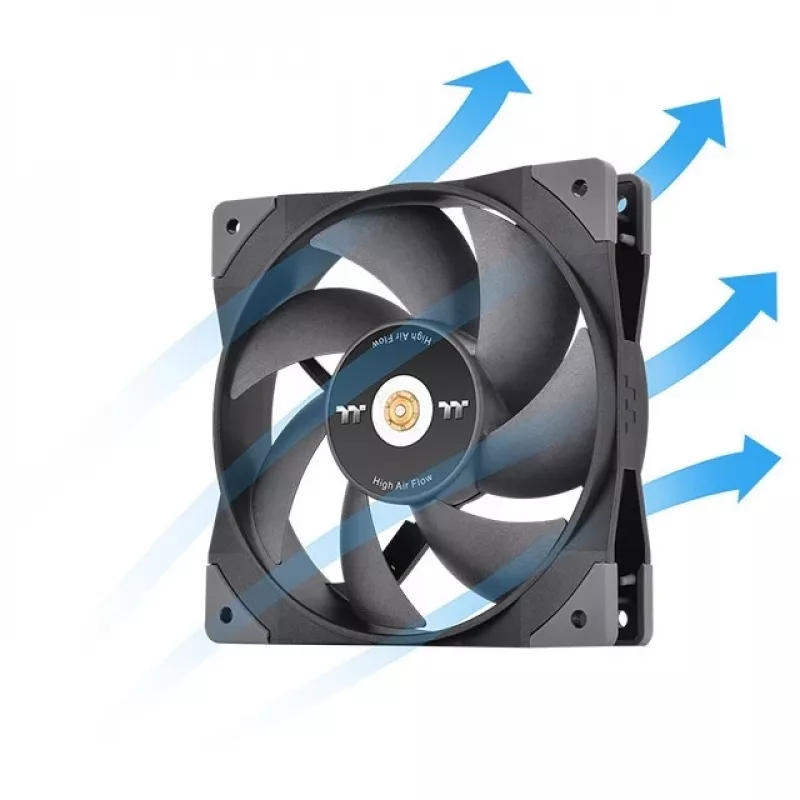Thermaltake SWAFAN GT12 120mm Case Fan - Black