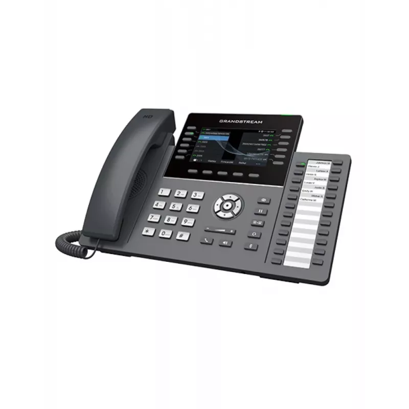 Grandstream Networks GRP2636 IP phone Black 12 lines LCD Wi-Fi