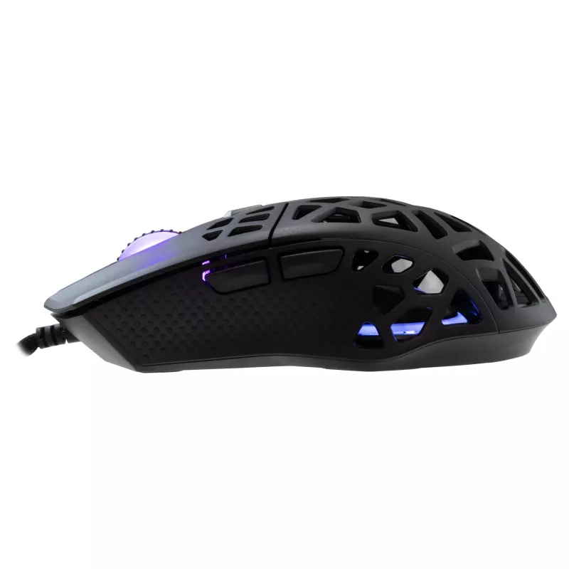 Mouse White Shark GM-5018 Caradoc RGB 7200 dpi Black