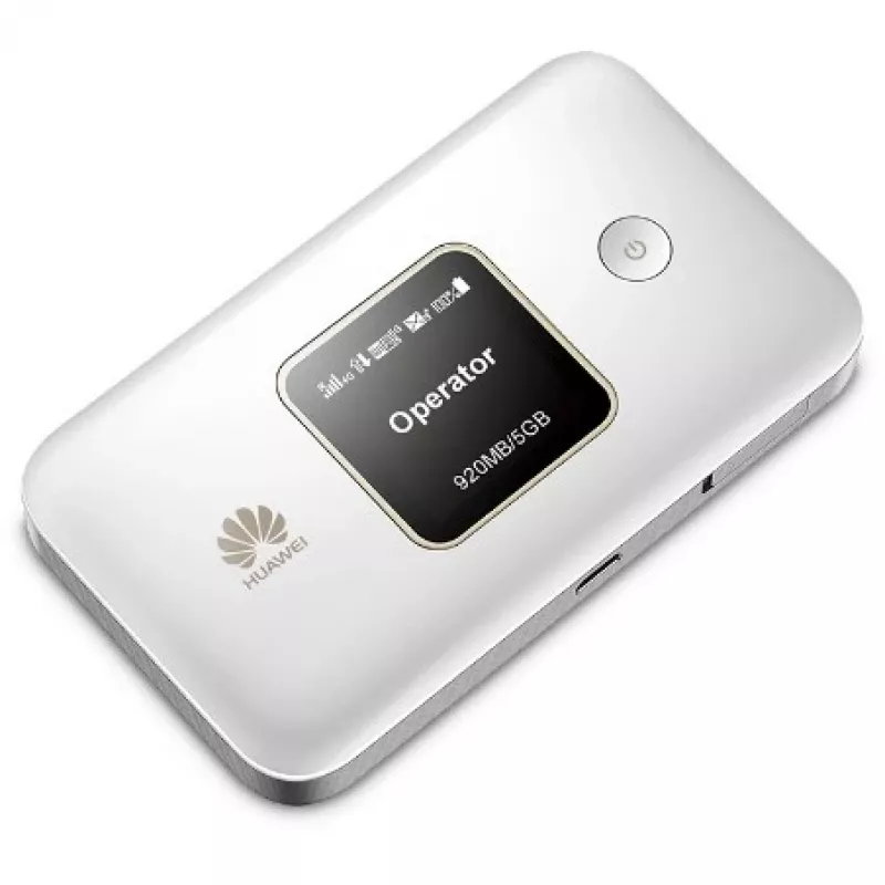 Portable tabletop router HUAWEI E5785-92C — Dual-band Wi‑Fi 5, LTE 4G, 1500 mAh battery, micro-USB, internal antenna