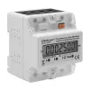 Three-phase electronic energy meter QOLTEC 50900 400V LCD 4P