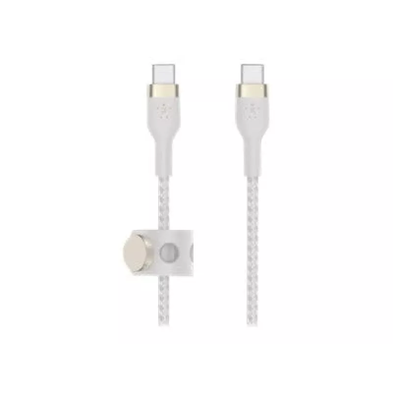 Belkin BOOSTCHARGE PRO Flex USB Cable 3 m USB 2.0 USB C White (CAB011BT3MWH)