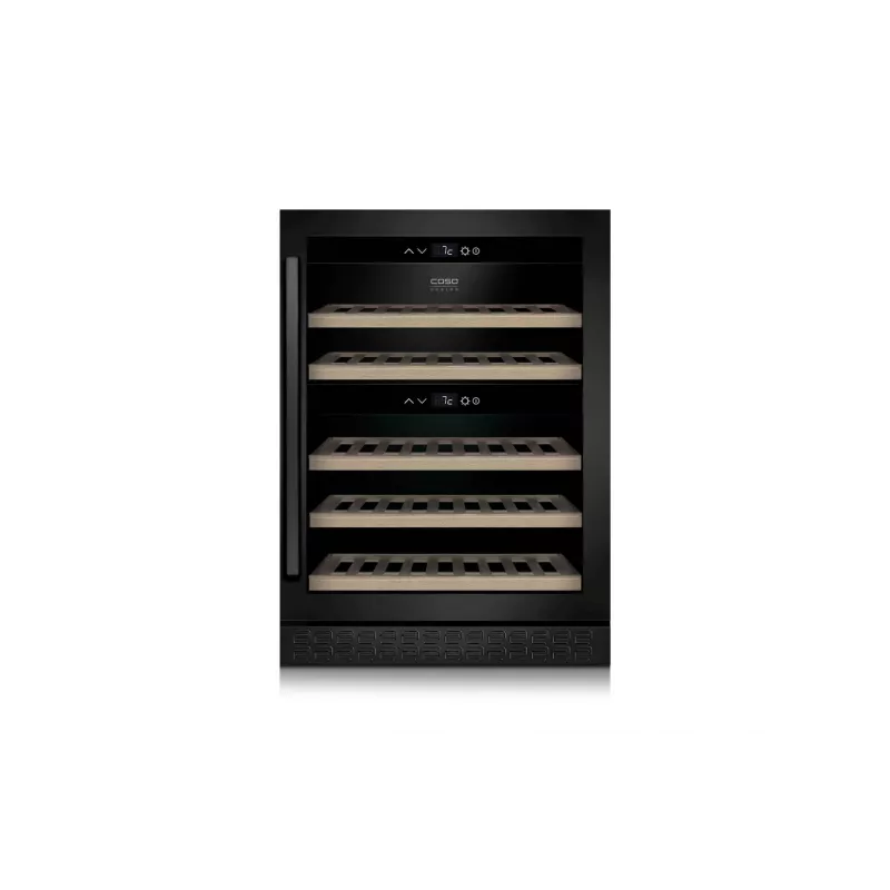 Caso | Wine cooler | WineChef Pro 40 | Energy efficiency class G | Showcase | Free standing | Bottles capacity 40 bottles | Cooling type Compressor technology | Black