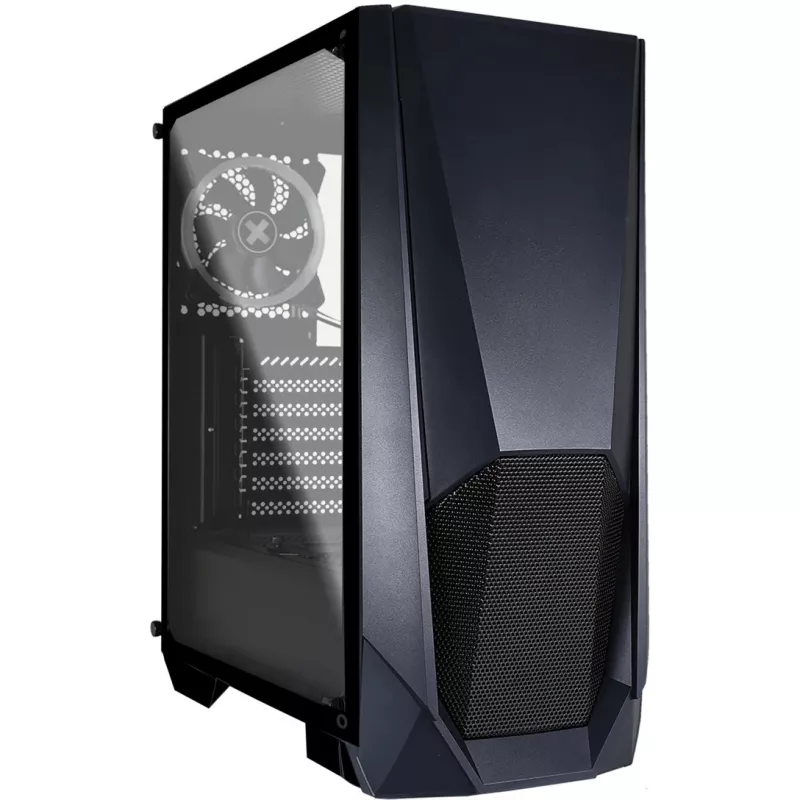 Xilence Xilent Blast X505.ARGB Gaming PC Enclosure, RGB ATX Midi Tower, black (XG141)