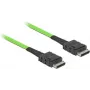 Delock 85211 OCuLink SFF-8611 to SFF-8611 Cable, 0.5 m
