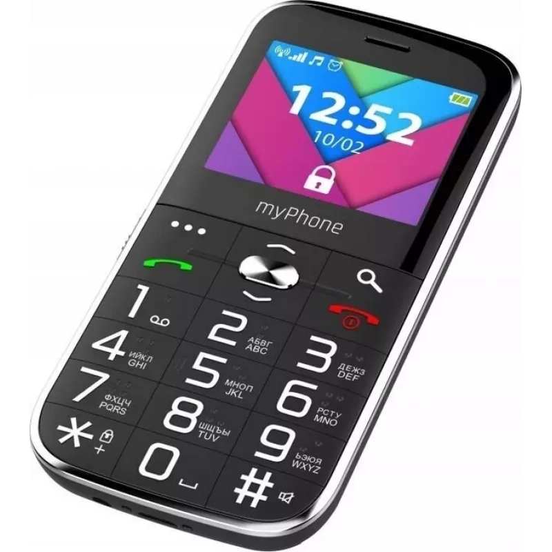 myPhone Halo C | Black | 2.2 inch | TFT | 32 MB | 32 MB | Dual SIM | Main camera resolution 0.3 MP | 1900 mAh