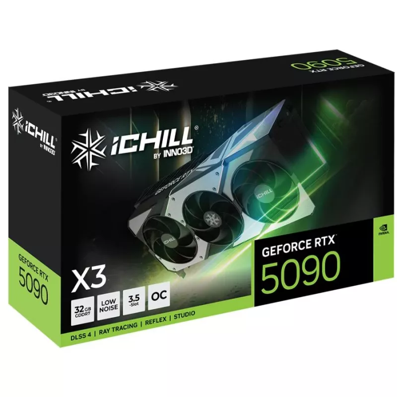 INNO3D iChill GeForce RTX 5090 32GB GDDR7 Graphics Card