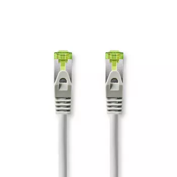 Nedis CCBW85420GY10. Cable Length: 1 m, Cable standard:Cat.7 Raw Cable, Cable shielding: S/FTP (S-STP), Connector 1: RJ-45, Connector 2: RJ-45 (CCBW85420GY10)
