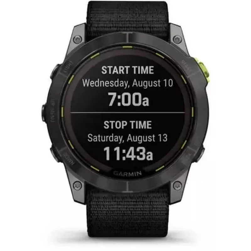 Garmin Enduro 2 3.56 cm (1.4) MIP 35 mm Digital 280 x 280 pixels Touchscreen Grey Wi-Fi GPS (satellite)
