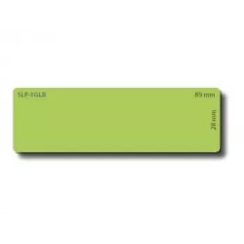 Seiko Instruments - Green - 12 pc(s). 130) Labels - for Smart Label Printer 100, 120, 200, 220, 620, 650SE, EZ30, Pro (42100601)