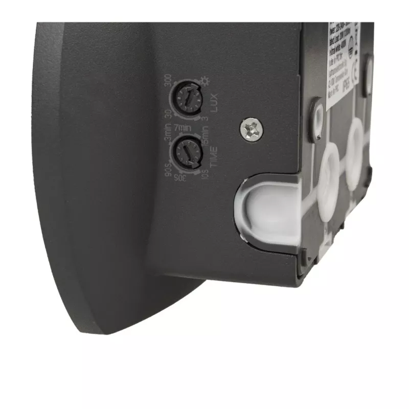 LED wall lamp MACLEAN MCE366 with dusk and motion sensor
