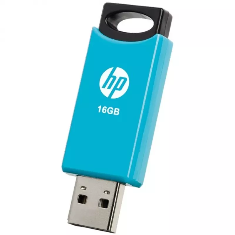 HP v212w USB flash drive 16 GB USB Type-A 2.0 Black, Blue