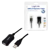 LogiLink USB 2.0 Repeater Cable - 5.0m USB Cable 5 M USB a